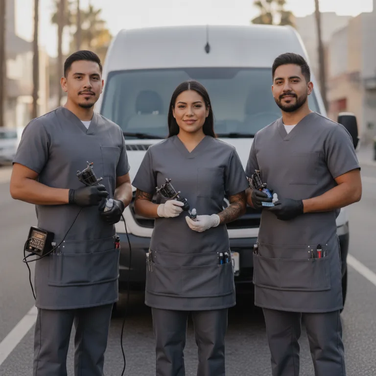 Tatuador equipe em Itaquera